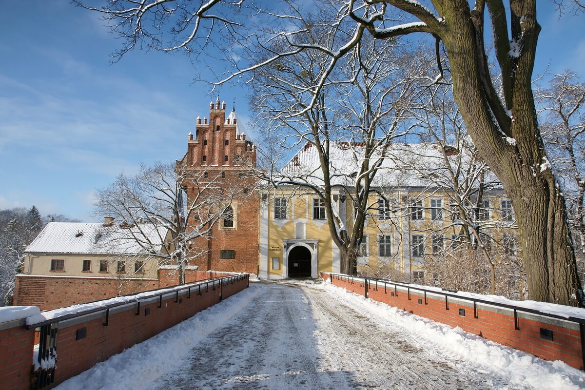 Schloss der ermländischen Bischöfe in Allenstein in Polen