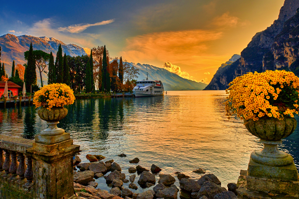 Herbstlicher Gardasee
