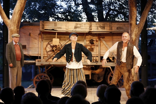 Zum Theater am Rand ins Oderbruch
