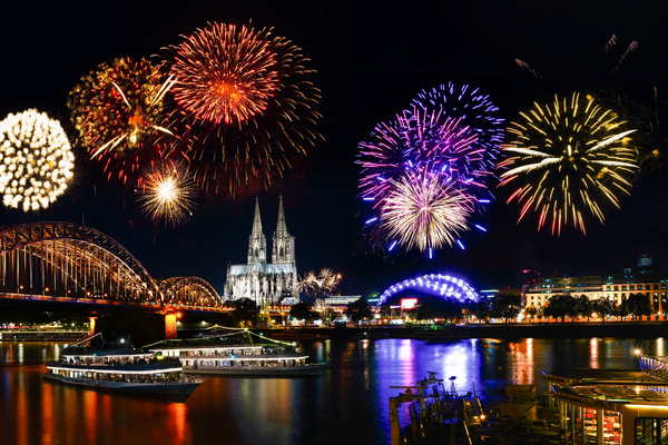 Rheinromantik im Lichterglanz