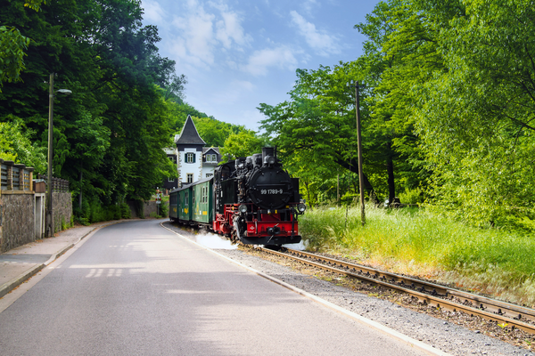 Mit Volldampf durch Sachsen
